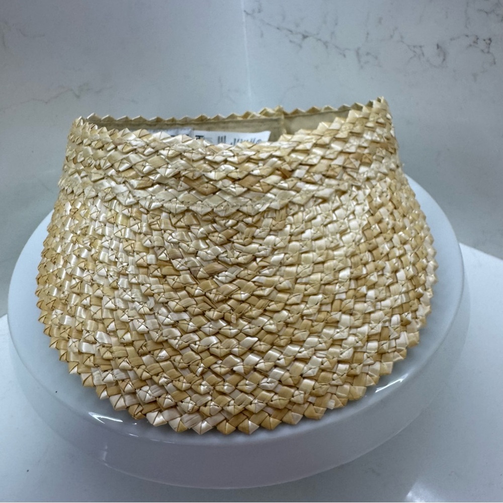 Beach Riot Natural Woven Visor (new)